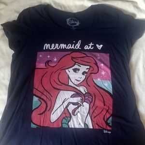 Hot Topic Little Mermaid Plus Size Shirt size 0
